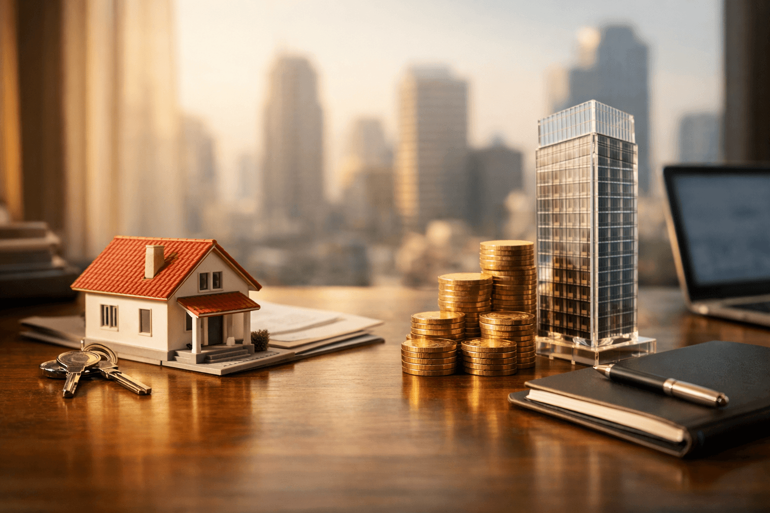 Imagem de destaque: Imóvel Físico vs FII: Qual Gera Mais Renda Passiva em 2026?