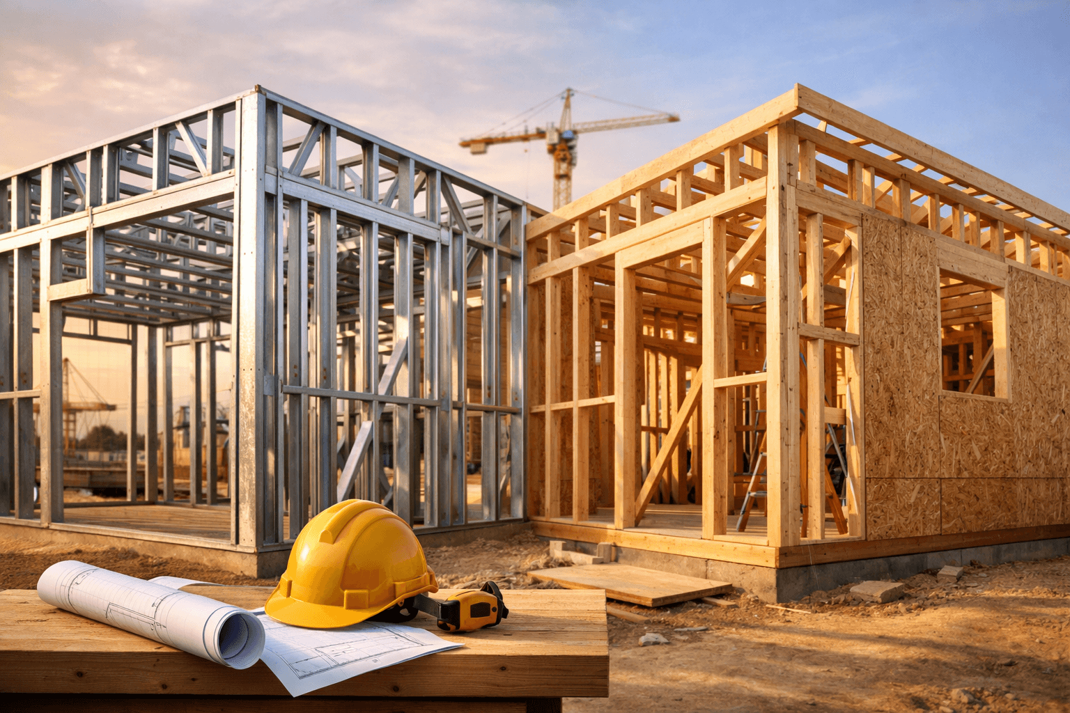 Imagem de destaque: Steel Frame e Wood Frame no Brasil: Guia Prático das Alternativas à Alvenaria